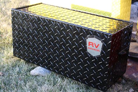 metal rv battery box|secure battery boxes rv trailers.